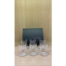 Bohemia Kristal Sandro Moreno Kristal Optikli 6 Lı Çay Bardağı