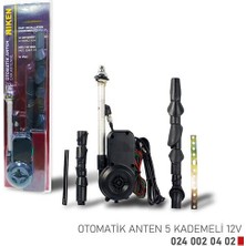 Niken Depomix Otomatik Anten 5 Kademeli 12V