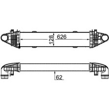 Mahle Depomix Turbosarj Radyatoru Mercedes W204 S204 C204 W212 C207 R172