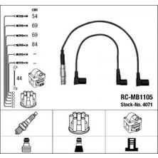 NGK Depomix Atesleme Kablosu Seti Mercedes M102 M111 W201 W123 C123 W124 C124