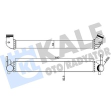 Kale Depomix Turbo Radyatörü Intercooler Polo 09 A1 11-15 Ibiza Iv-Fabia Ii