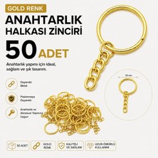 GEEN Boş Zincir Halka Anahtarlık 50 Adet