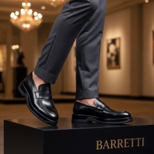 By Barretti Ithal Taban Tek Kemer Loafer