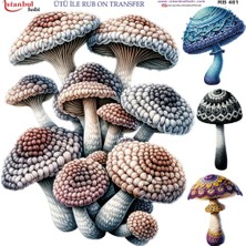 İstanbul Hobi Ütü ile Rub On Transfer Kağıdı 30X30CM RB-481