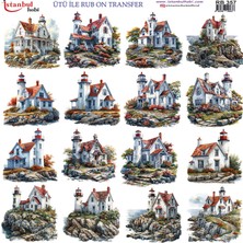 İstanbul Hobi Ütü ile Rub On Transfer Kağıdı 30X30CM RB-357