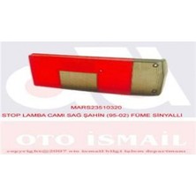 Mars Depomix Stop Lamba Cami Sağ Şahin 95-02 Füme Sinyalli