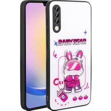 ZM Store Galaxy A50 / A30S Uyumlu Kılıf Parlayan Kabartmalı Ikonik Figürlü Amas Kapak