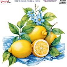 İstanbul Hobi Ütü ile Rub On Transfer Kağıdı 30X30CM RB-100