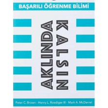 Kişisel Yayınlar Aklında Kalsın - Başarılı Öğrenme Bilimi (Ilk Baskı 2017)