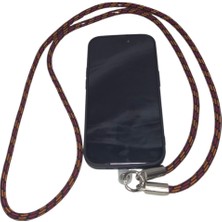 Moonparacord Telefon Boyun Askısı 60/65 cm Arasında 1 Adet Tüm Telefon Modellerine Uyumlu