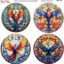 İstanbul Hobi Ütü ile Rub On Transfer Kağıdı 30X30CM RB-753