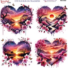 İstanbul Hobi Ütü ile Rub On Transfer Kağıdı 30X30CM RB-650