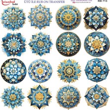 İstanbul Hobi Ütü ile Rub On Transfer Kağıdı 30X30CM RB-713