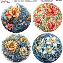 İstanbul Hobi Ütü ile Rub On Transfer Kağıdı 30X30CM RB-708