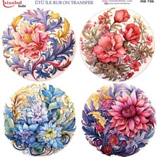 İstanbul Hobi Ütü ile Rub On Transfer Kağıdı 30X30CM RB-706