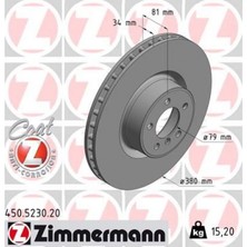 Zimmermann Depomix Fren Diski On Range Rover 3 L322 5.0 09 12