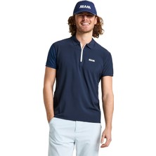 Slam Od Tech Polo Erkek Mavi Tişört