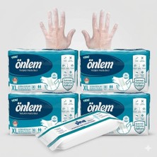 Önlem Bel Bantlı Xlarge 120 Adet Mendil ve Eldiven Hediyeli