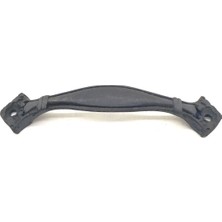 Kanonik Education Antika Tarz Dekoratif Pirinç Deste Mobilya Kulbu - 25X120 Mm, Oksit