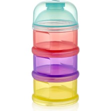 Babyjem Katlı Toz Mama Kabı 545 Karışık Renkli