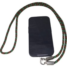 Moonparacord Telefon Boyun Askısı 60/65 cm Arasında 1 Adet Tüm Telefon Modellerine Uyumlu
