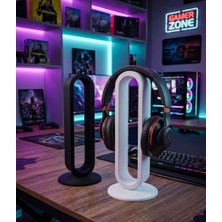 LunaLab3D Modern Kulaklık Standı – Şık ve Minimal Tasarım -Masa Üstünde Düzenli ve Şık Görünüm