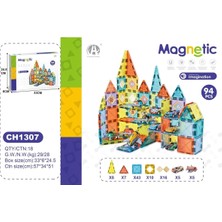 Dunai 5.5 cm Magnetic Blok 94 Parça CH1307