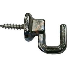 Kanonik Education Vidalı Kanca, Askı Küçük - 15X18MM, Nikel - 1 Adet