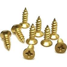 Vice Avm Klips, Menteşe, Ayak, Ağaç, Sunta Vidası 2,2x7,5mm - Sarı 1000 Adet TG-1395 340068
