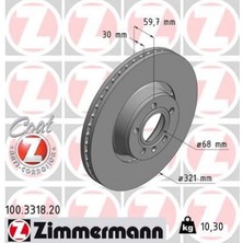 Zimmermann Depomix Fren Diski Ön Audi A6-A8 2005-2011