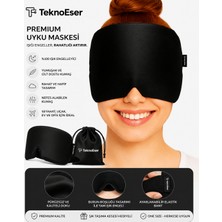 Eser Ticarett Uyku Maskesi Tam Işık Engelleyici Yumuşak Göz Bandı Seyahat Uçak Ev Ofis Uyku Bandı