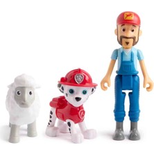 Paw Patrol 3’lü Figür Seti 6072983 Marshall ve Farmer Al