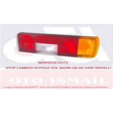 Mars Depomix Stop Lambasi Duysuz Sol Şahin 88-95 Sari Sinyalli