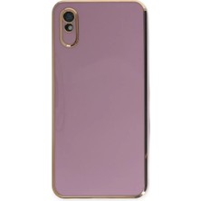 Majeur Redmi 9A Kılıf Vo Silikon  Mor