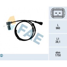 FAE Depomix On Abs Sensoru Volvo S40 I 644 1.6 99 04 V40 645 95 04