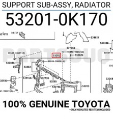 TŞT Toyota Hilux Vıgo Ön Panel 2011- (Oem No:  532010K170)