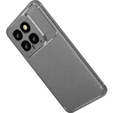 Durukar®   Mi 14T Kılıf Auto Focus Karbon Kapak - Gri