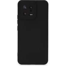 Majeur Xiaomi Mi 13 Kılıf Nano Içi Kadife Silikon  Siyah