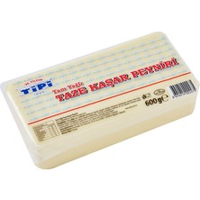 Tipi Tam Yağlı Taze Kaşar Peyniri 600 G ( 1 Adet )