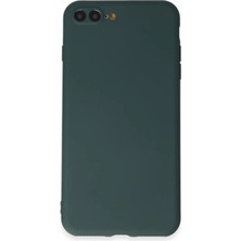 Majeur 7 Plus Kılıf First Silikon  Koyu Yeşil