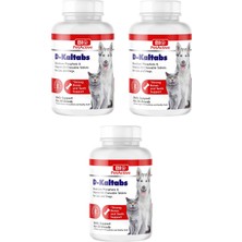 Bio Petactive D-Kaltabs Kedi ve Köpekler Için 84 Adet Kalsiyum Tablet 126 Gr. x 3 Adet