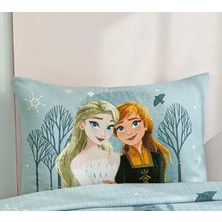Taç Zorluteks Out Elsa Anna Desenli % 100 Pamuk Kumaş 1 Adet Yastık Kılıfı 50X70 cm