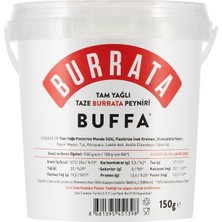Buffa Tam Yağlı Taze Burrata Peyniri 150G ( 1 Adet )