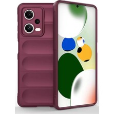 Majeur Xiaomi Poco X5 5g Kılıf Optimum Silikon  Bordo