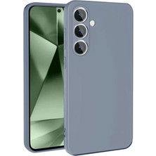 Majeur Galaxy S24 Fe Kılıf Nano Içi Kadife Silikon  Gri