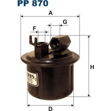 Filtron Fılt Pp 870 Yakit Filtresi
