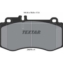 Textar Tx 2497601 Fren Balatasi Ön