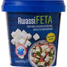 Montreal Awassi Feta Tam Yağlı Olgunlaştırılmış Beyaz Peynir Küpleri 400 G ( 1 Adet )