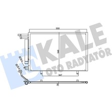 Kale Depomix Kondenser Ford Ecosport 1.5 17- Al/al