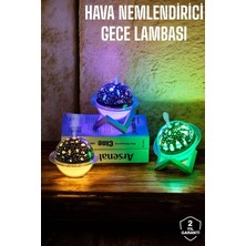 Majeur Hava Nemlendirici Masa ve Gece Lambası USB Projeksiyon Aromaterapi